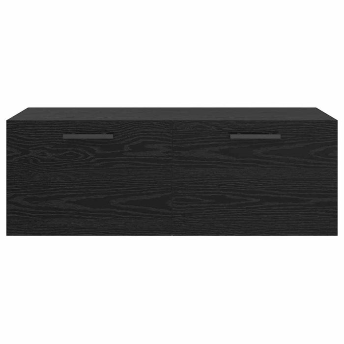 Dulap de perete Stejar negru 100 x 36.5 x 35 cm Lemn compozit - WALTI WALTI