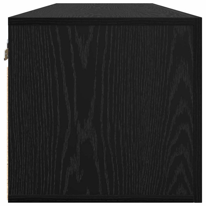Dulap de perete Stejar negru 100 x 36.5 x 35 cm Lemn compozit - WALTI WALTI