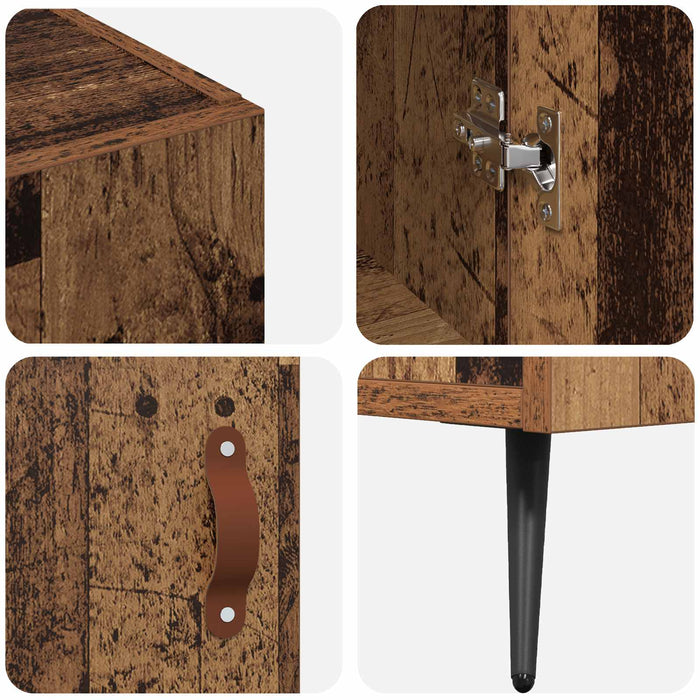 Bufet Lemn vechi 89,5 x 34 x 80 cm Lemn compozit - WALTI WALTI