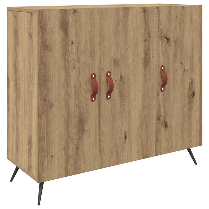 Bufet Stejar Artizanal 89,5 x 34 x 80 cm Lemn compozit - WALTI WALTI