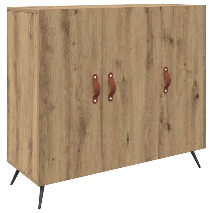 Bufet Stejar Artizanal 89,5 x 34 x 80 cm Lemn compozit - WALTI WALTI