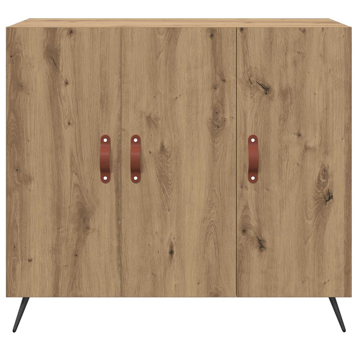 Bufet Stejar Artizanal 89,5 x 34 x 80 cm Lemn compozit - WALTI WALTI