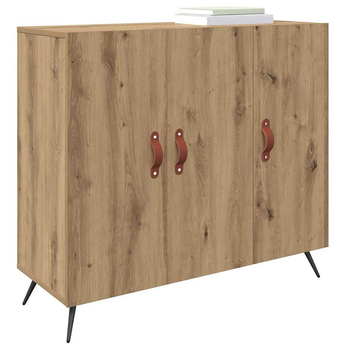 Bufet Stejar Artizanal 89,5 x 34 x 80 cm Lemn compozit - WALTI WALTI