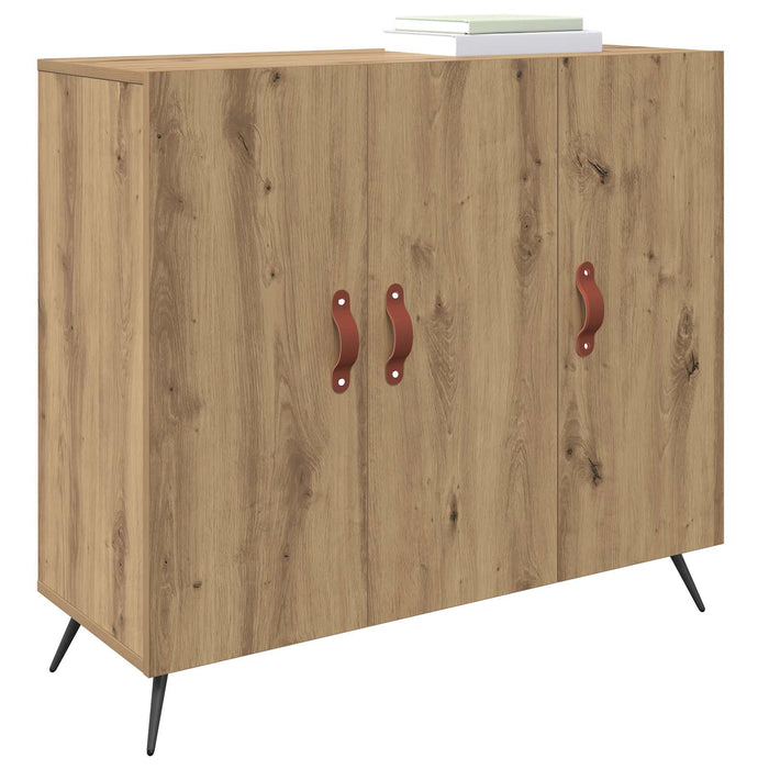 Bufet Stejar Artizanal 89,5 x 34 x 80 cm Lemn compozit - WALTI WALTI