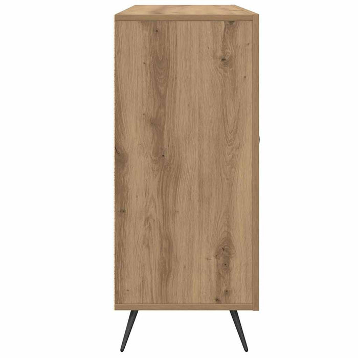 Bufet Stejar Artizanal 89,5 x 34 x 80 cm Lemn compozit - WALTI WALTI