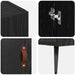 Bufet Stejar Negru 89,5 x 34 x 80 cm Lemn compozit - WALTI WALTI