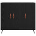 Bufet Stejar Negru 89,5 x 34 x 80 cm Lemn compozit - WALTI WALTI