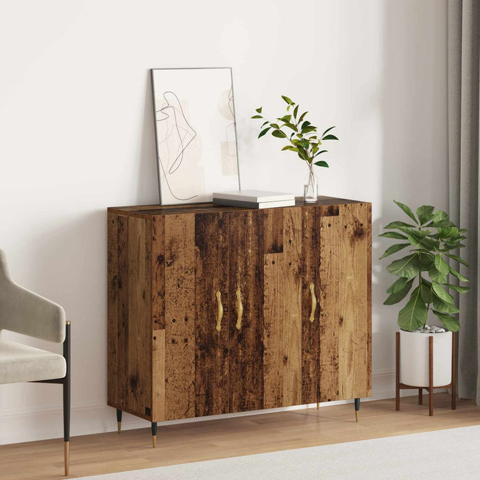 Bufet Lemn vechi 90 x 34 x 80 cm Lemn compozit - WALTI WALTI