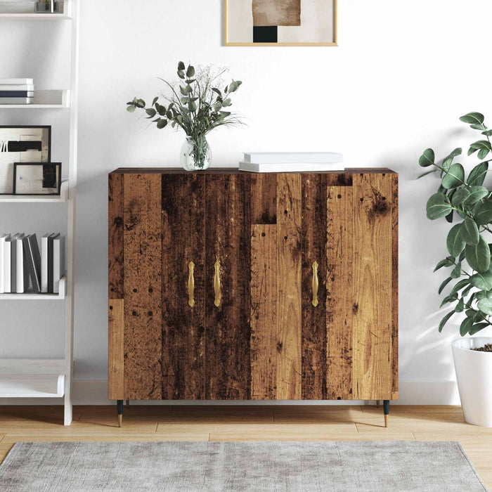 Bufet Lemn vechi 90 x 34 x 80 cm Lemn compozit - WALTI WALTI