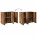 Bufet Lemn vechi 90 x 34 x 80 cm Lemn compozit - WALTI WALTI