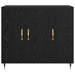 Bufet Stejar Negru 90 x 34 x 80 cm Lemn compozit - WALTI WALTI