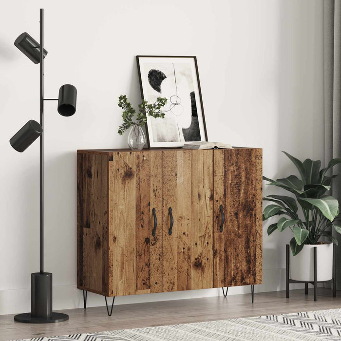 Bufet Lemn vechi 90 x 32,5 x 80 cm Lemn compozit - WALTI WALTI