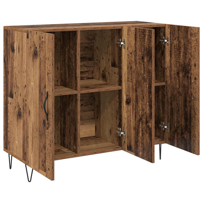 Bufet Lemn vechi 90 x 32,5 x 80 cm Lemn compozit - WALTI WALTI