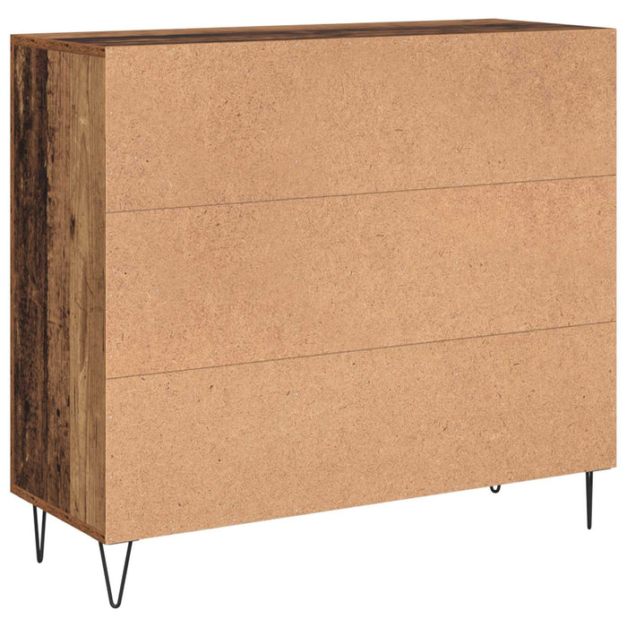 Bufet Lemn vechi 90 x 32,5 x 80 cm Lemn compozit - WALTI WALTI