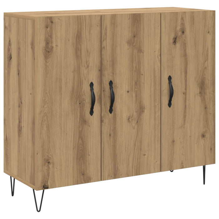 Bufet Stejar Artizanal 90 x 32,5 x 80 cm Lemn compozit - WALTI WALTI