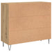 Bufet Stejar Artizanal 90 x 32,5 x 80 cm Lemn compozit - WALTI WALTI