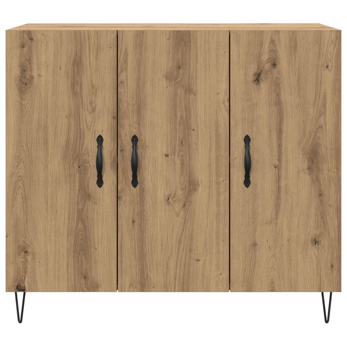 Bufet Stejar Artizanal 90 x 32,5 x 80 cm Lemn compozit - WALTI WALTI