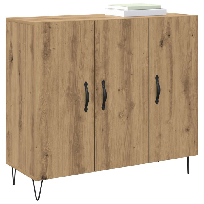 Bufet Stejar Artizanal 90 x 32,5 x 80 cm Lemn compozit - WALTI WALTI