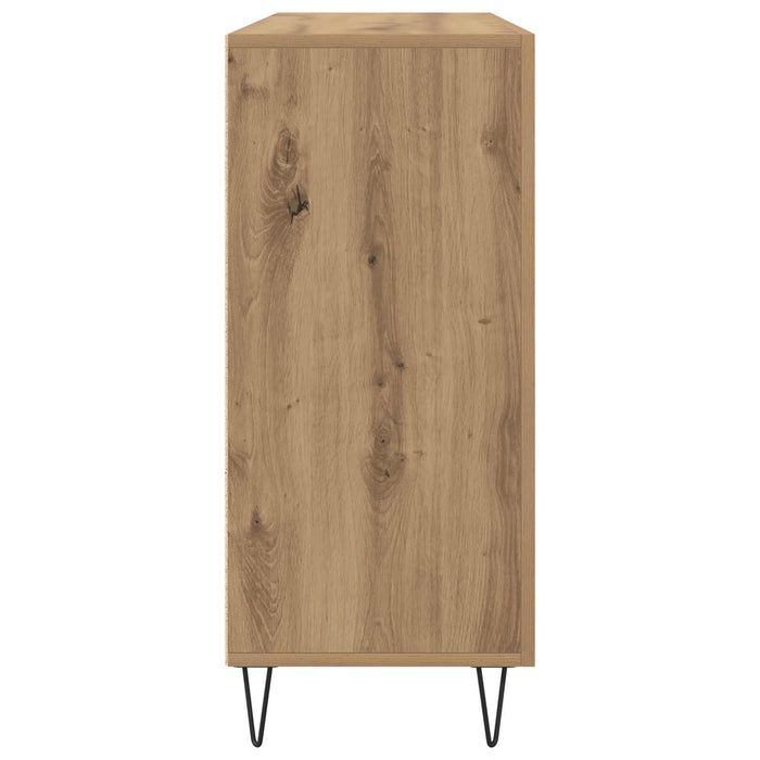 Bufet Stejar Artizanal 90 x 32,5 x 80 cm Lemn compozit - WALTI WALTI