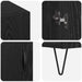 Bufet Stejar Negru 90 x 32,5 x 80 cm Lemn compozit - WALTI WALTI