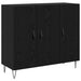 Bufet Stejar Negru 90 x 32,5 x 80 cm Lemn compozit - WALTI WALTI