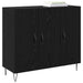 Bufet Stejar Negru 90 x 32,5 x 80 cm Lemn compozit - WALTI WALTI