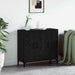 Bufet Stejar Negru 90 x 34 x 80 cm Lemn compozit - WALTI WALTI