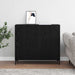 Bufet Stejar Negru 90 x 34 x 80 cm Lemn compozit - WALTI WALTI