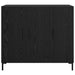 Bufet Stejar Negru 90 x 34 x 80 cm Lemn compozit - WALTI WALTI