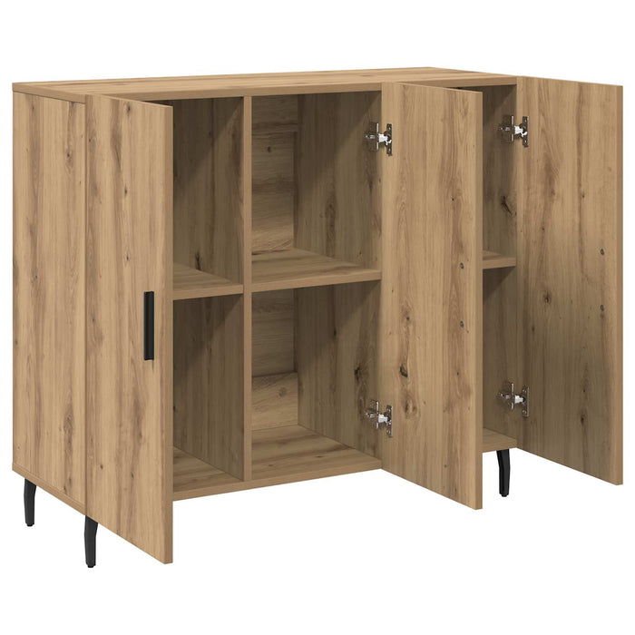 Bufet Stejar Artizanal 90 x 34 x 80 cm Lemn compozit - WALTI WALTI