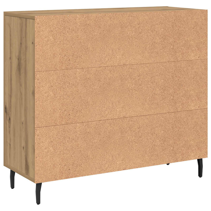 Bufet Stejar Artizanal 90 x 34 x 80 cm Lemn compozit - WALTI WALTI