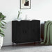 Bufet Stejar Negru 90 x 34 x 80 cm Lemn compozit - WALTI WALTI