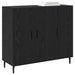 Bufet Stejar Negru 90 x 34 x 80 cm Lemn compozit - WALTI WALTI