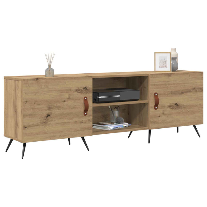 Cabinet TV stejar artizanal 150 x 30 x 50 cm Lemn compozit - WALTI WALTI