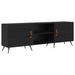 Cabinet TV Stejar negru 150 x 30 x 50 cm Lemn compozit - WALTI WALTI
