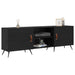 Cabinet TV Stejar negru 150 x 30 x 50 cm Lemn compozit - WALTI WALTI