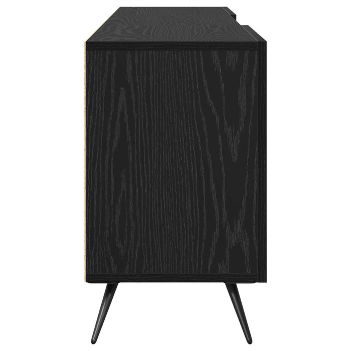 Cabinet TV Stejar negru 150 x 30 x 50 cm Lemn compozit - WALTI WALTI