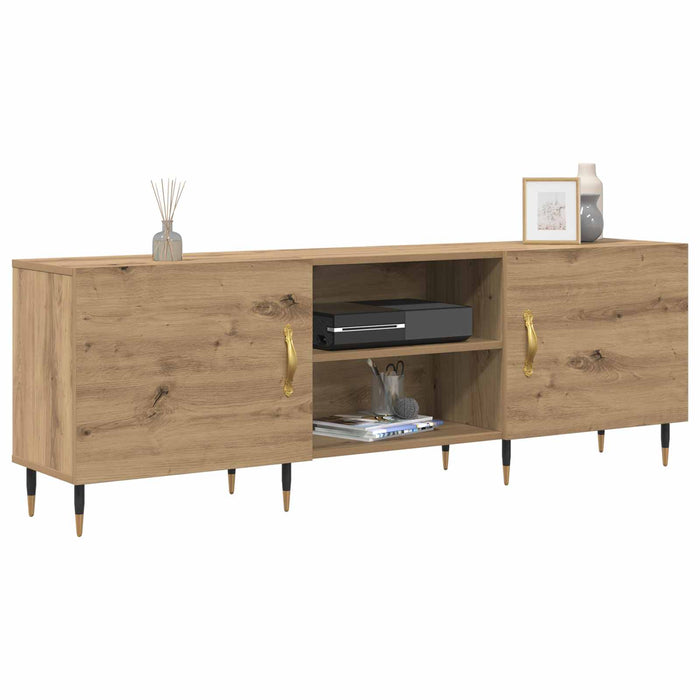 Cabinet TV stejar artizanal 150 x 30 x 50 cm Lemn compozit - WALTI WALTI