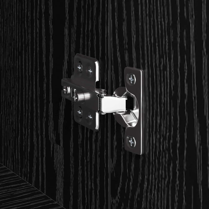 Cabinet TV Stejar negru 150 x 30 x 50 cm Lemn compozit - WALTI WALTI