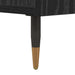 Cabinet TV Stejar negru 150 x 30 x 50 cm Lemn compozit - WALTI WALTI
