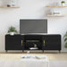 Cabinet TV Stejar negru 150 x 30 x 50 cm Lemn compozit - WALTI WALTI