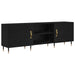 Cabinet TV Stejar negru 150 x 30 x 50 cm Lemn compozit - WALTI WALTI