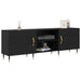Cabinet TV Stejar negru 150 x 30 x 50 cm Lemn compozit - WALTI WALTI
