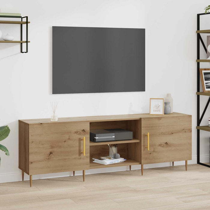 Cabinet TV stejar artizanal 150 x 30 x 50 cm Lemn compozit - WALTI WALTI