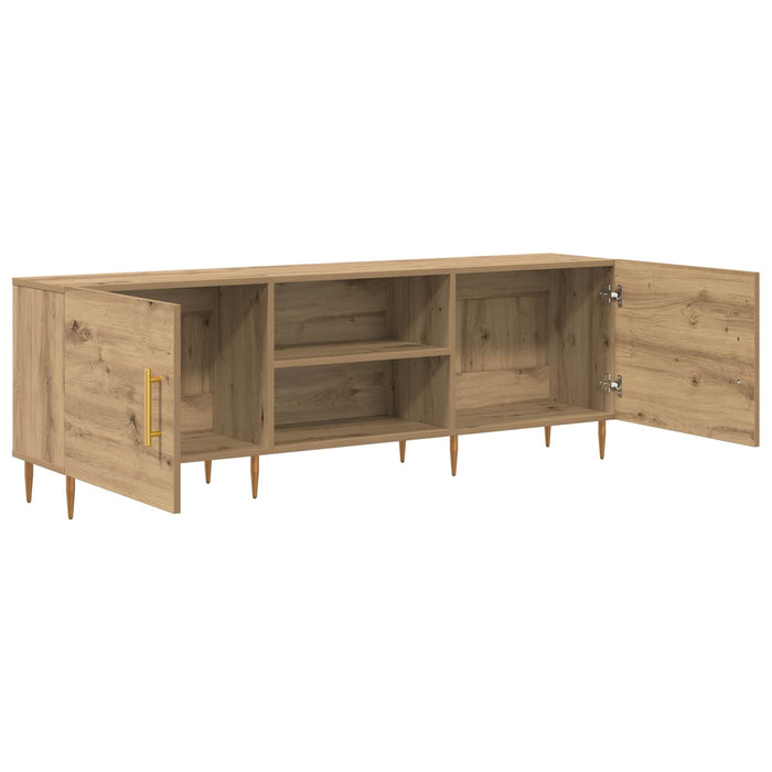 Cabinet TV stejar artizanal 150 x 30 x 50 cm Lemn compozit - WALTI WALTI