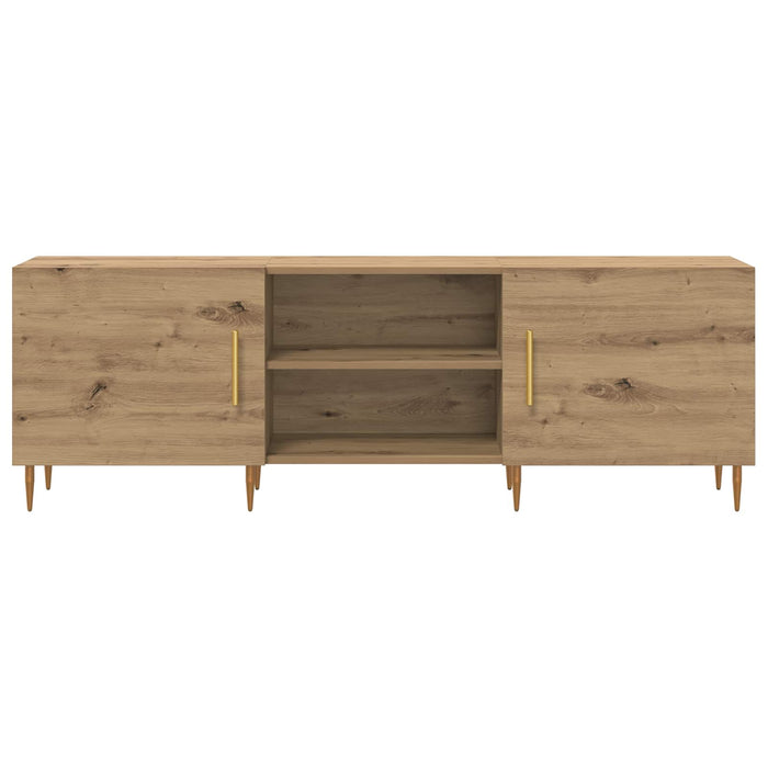 Cabinet TV stejar artizanal 150 x 30 x 50 cm Lemn compozit - WALTI WALTI