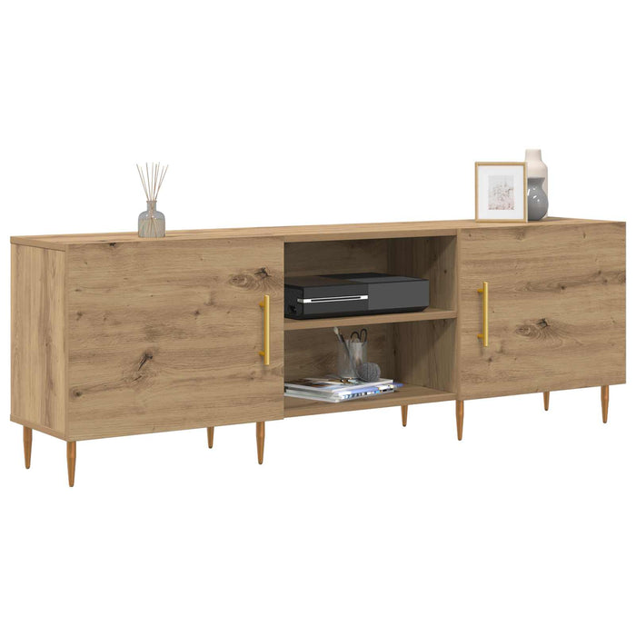 Cabinet TV stejar artizanal 150 x 30 x 50 cm Lemn compozit - WALTI WALTI