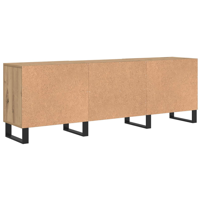 Cabinet TV Stejar Artizanal 150 x 30 x 50 cm Lemn compozit - WALTI WALTI