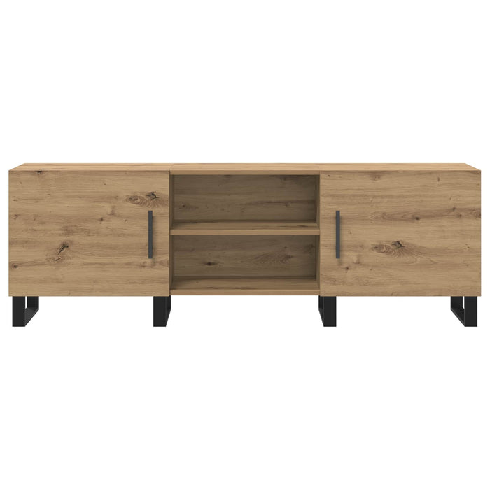 Cabinet TV Stejar Artizanal 150 x 30 x 50 cm Lemn compozit - WALTI WALTI