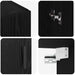 Bufet Stejar Negru 69,5 x 34 x 90 cm Lemn compozit - WALTI WALTI